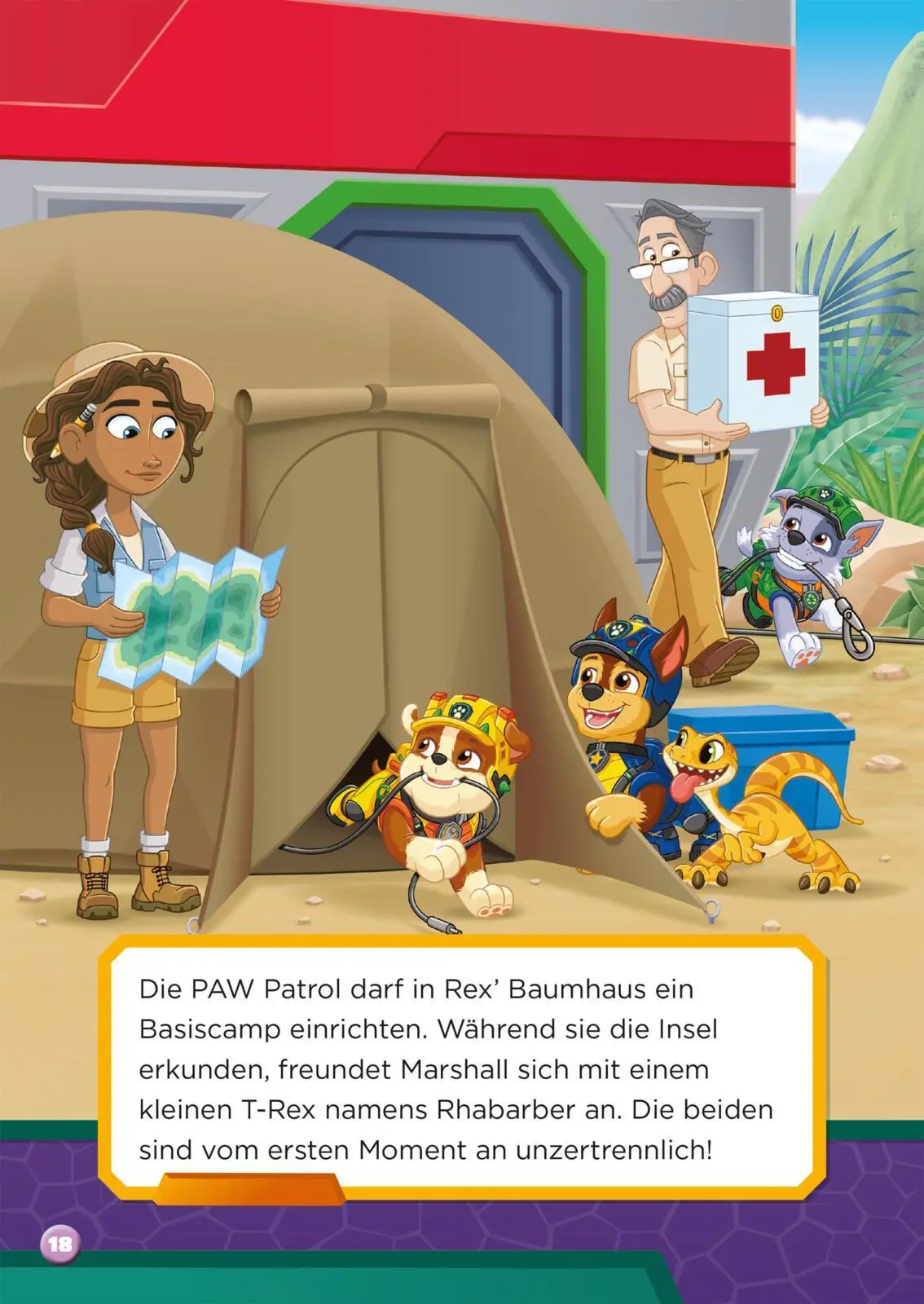 Bild: 9783845130217 | PAW Patrol Geschichtenbuch: PAW Patrol - Der Dinofilm: Das Buch zum...