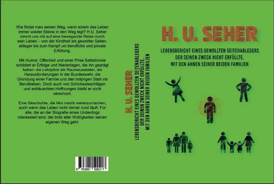 Rückseite: 9783991590217 | Lebensbericht eines gewollten Seitenablegers | H. U. Seher | Buch