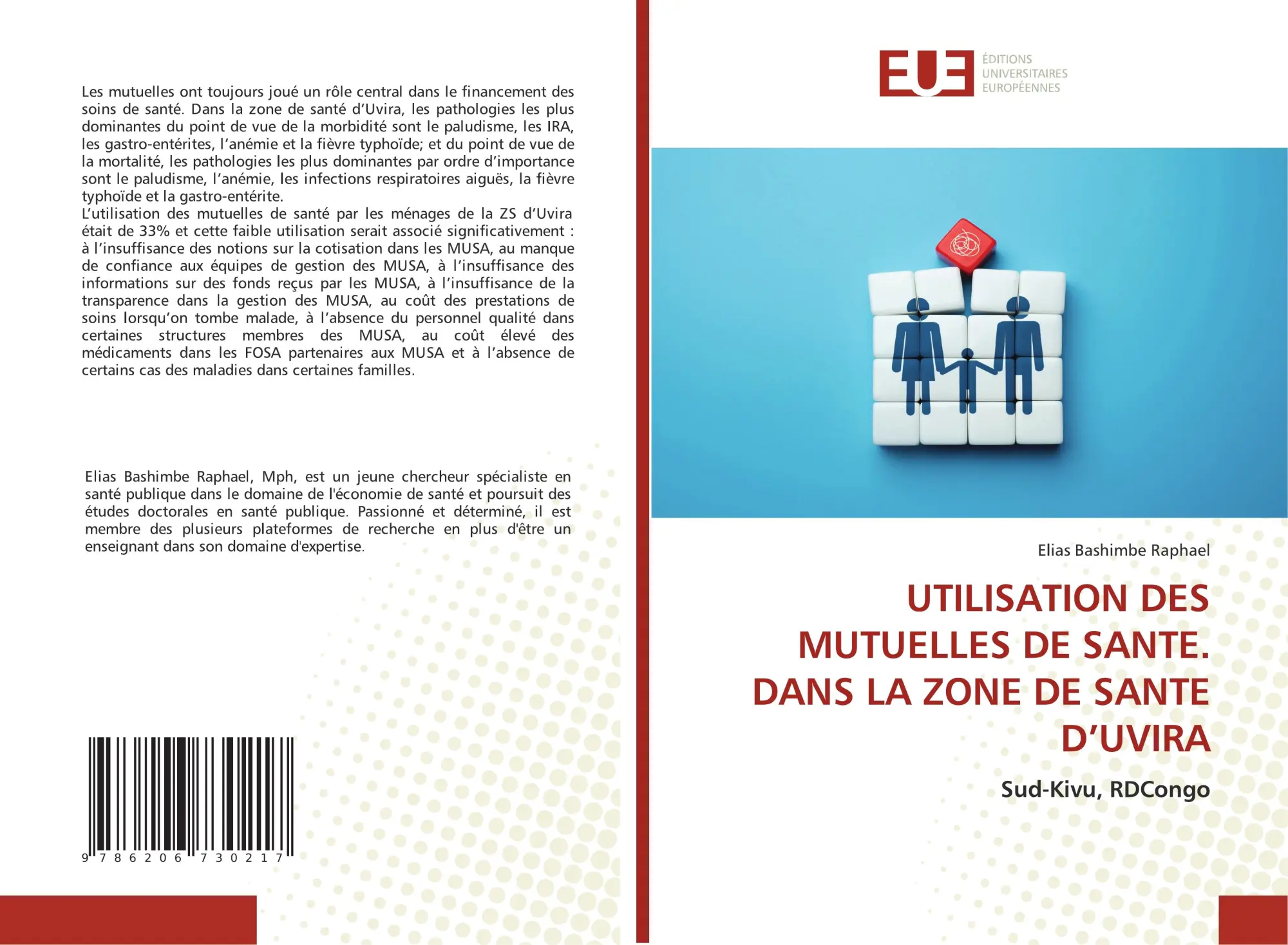 Cover: 9786206730217 | UTILISATION DES MUTUELLES DE SANTE. DANS LA ZONE DE SANTE D'UVIRA