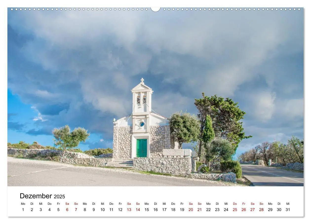 Bild: 9783435400317 | Kroatien 2025 (Wandkalender 2025 DIN A2 quer), CALVENDO Monatskalender