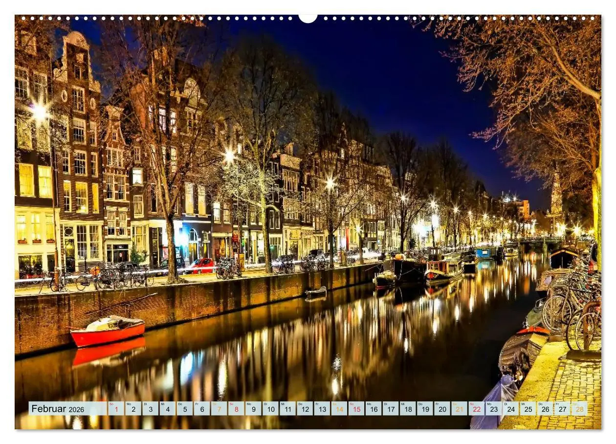 Bild: 9783457970317 | Amsterdam - Venedig des Nordens (hochwertiger Premium Wandkalender...