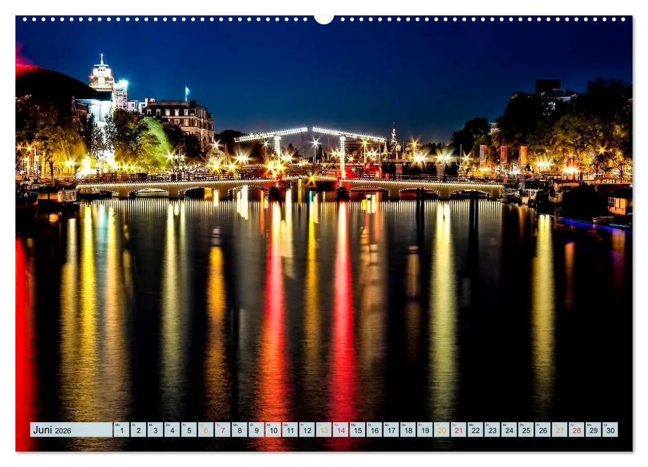 Bild: 9783457970317 | Amsterdam - Venedig des Nordens (hochwertiger Premium Wandkalender...