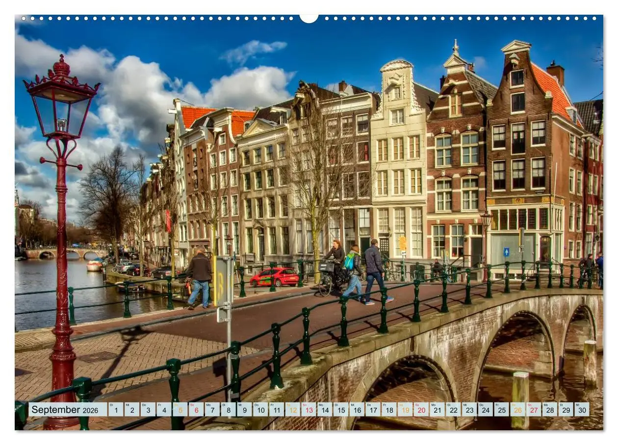 Bild: 9783457970317 | Amsterdam - Venedig des Nordens (hochwertiger Premium Wandkalender...