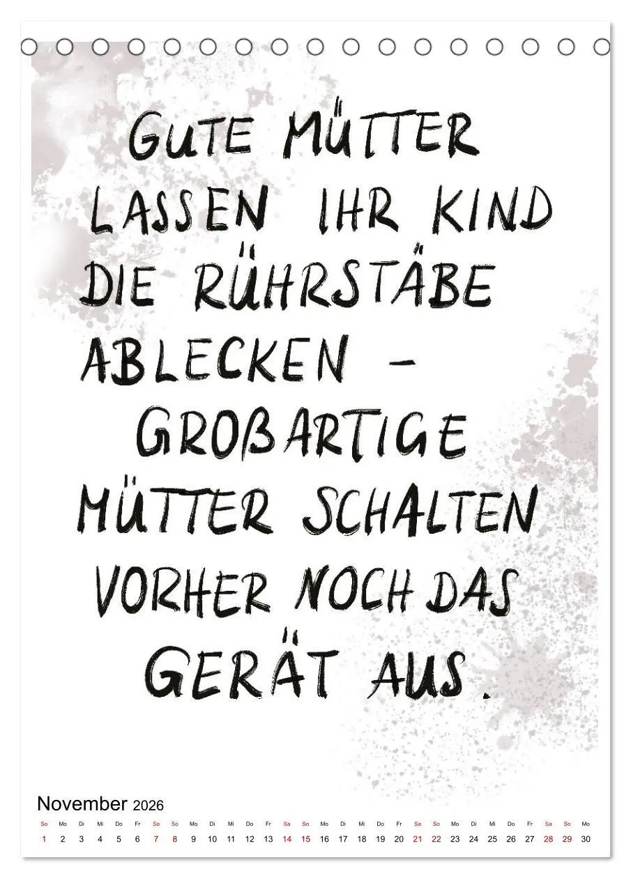 Bild: 9783516370317 | Angesagtes-Sprüche für alle Lebenslagen (Tischkalender 2026 DIN A5...