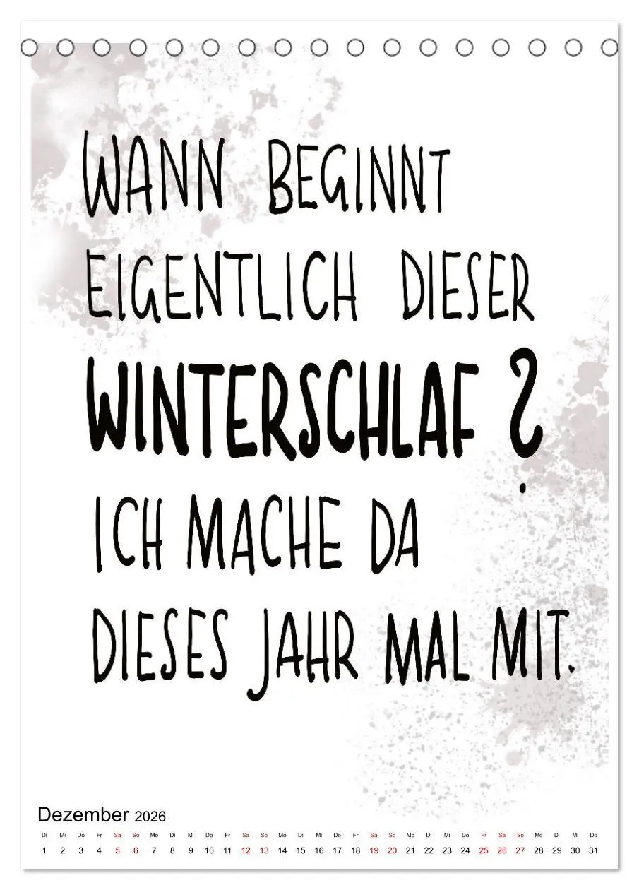 Bild: 9783516370317 | Angesagtes-Sprüche für alle Lebenslagen (Tischkalender 2026 DIN A5...