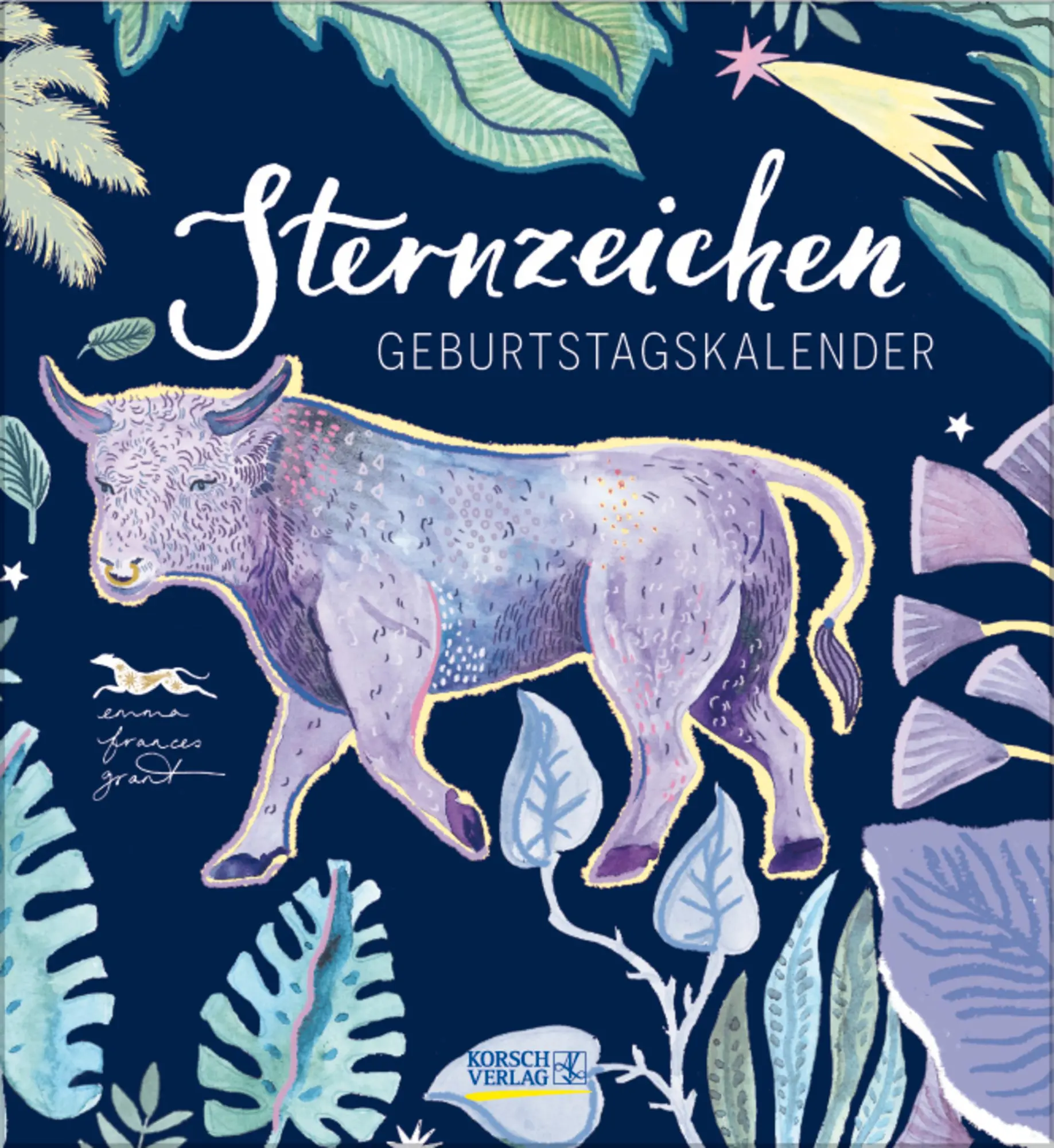 Cover: 9783731890317 | Geburtstagskalender Sternzeichen | Verlag Korsch | Kalender | 13 S.