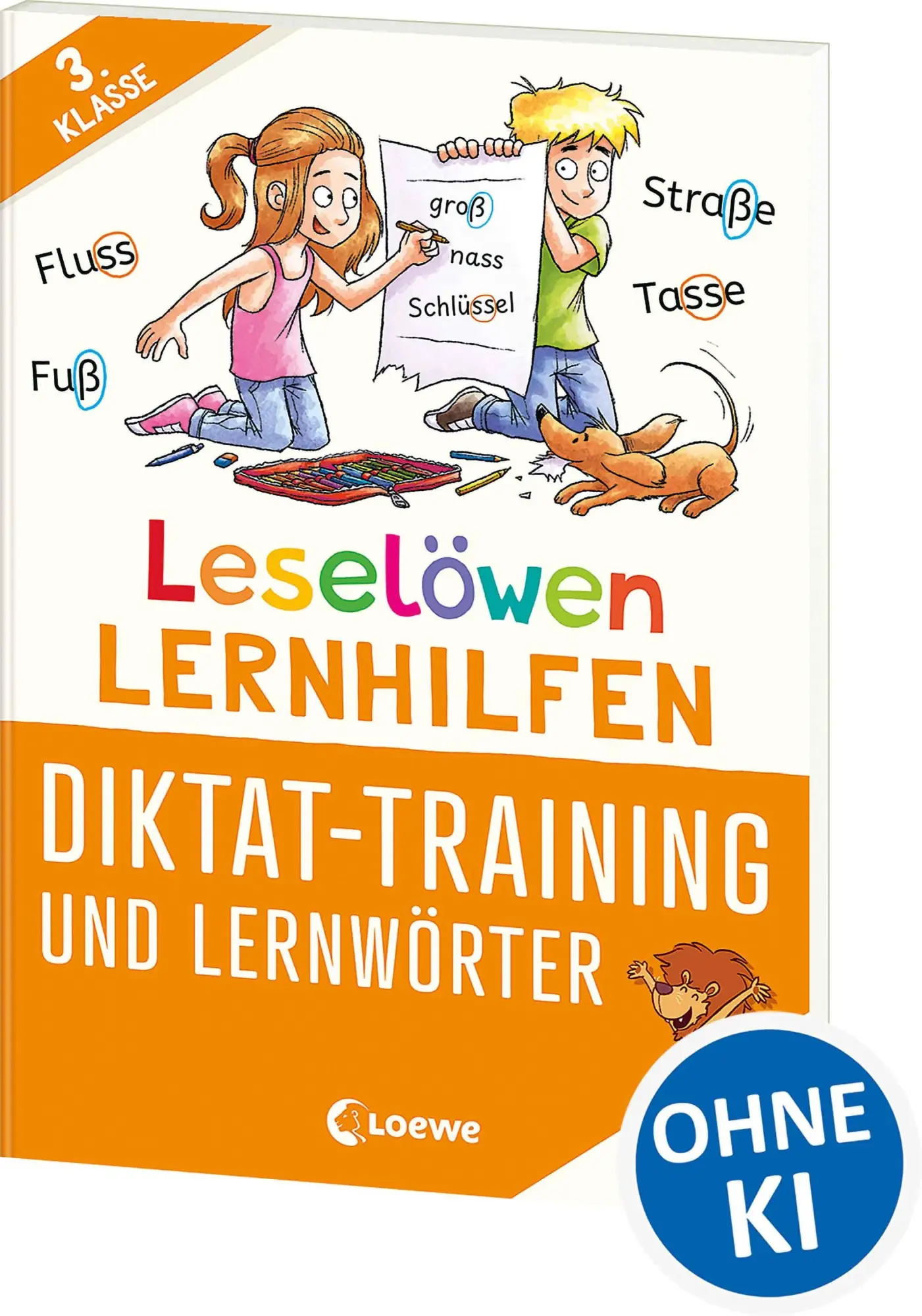 Cover: 9783743220317 | Leselöwen Lernhilfen - Diktat-Training und Lernwörter - 3. Klasse