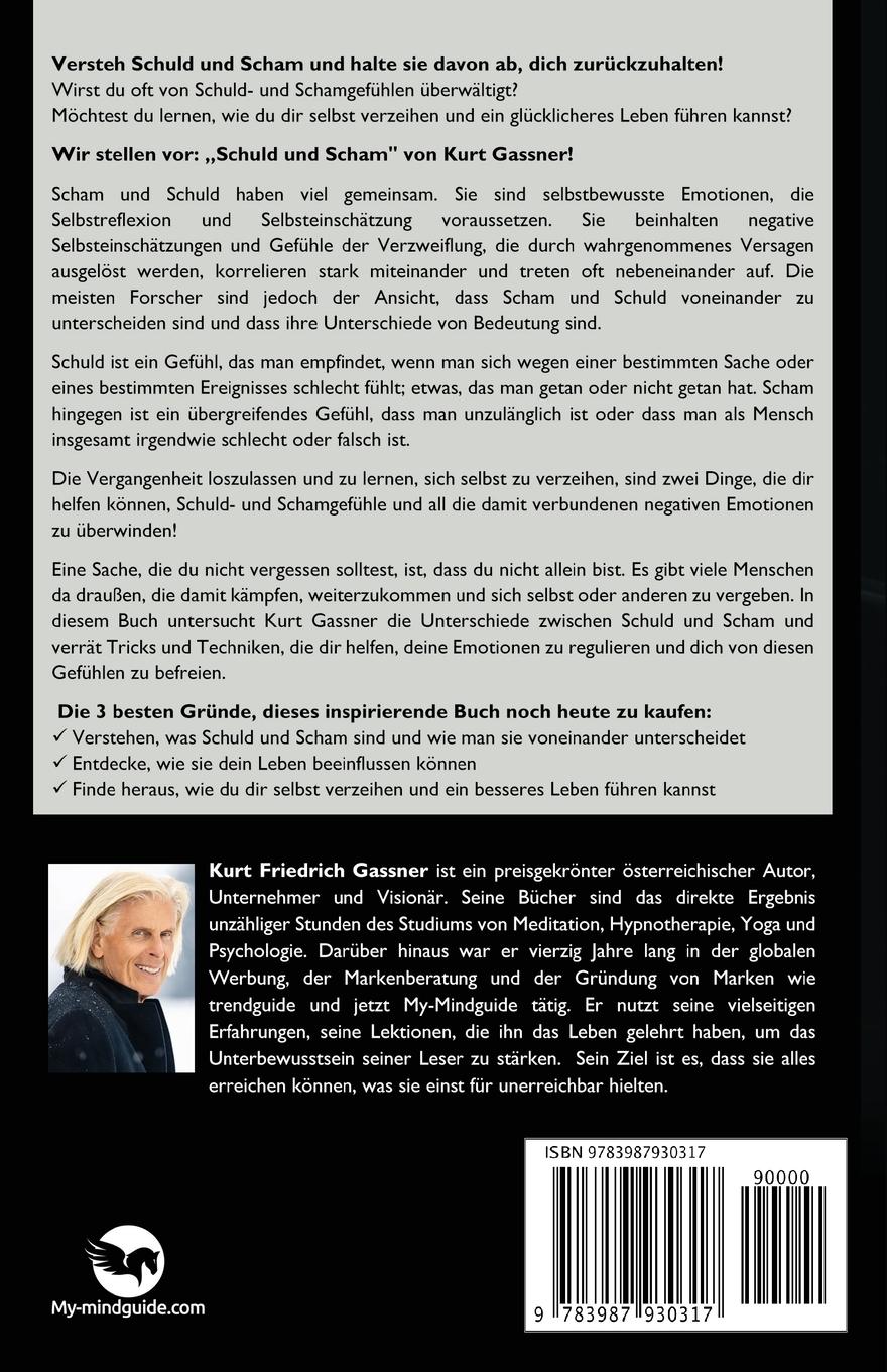 Rückseite: 9783987930317 | Schuld und Scham | Kurt Friedrich Gassner | Taschenbuch | 208 S.