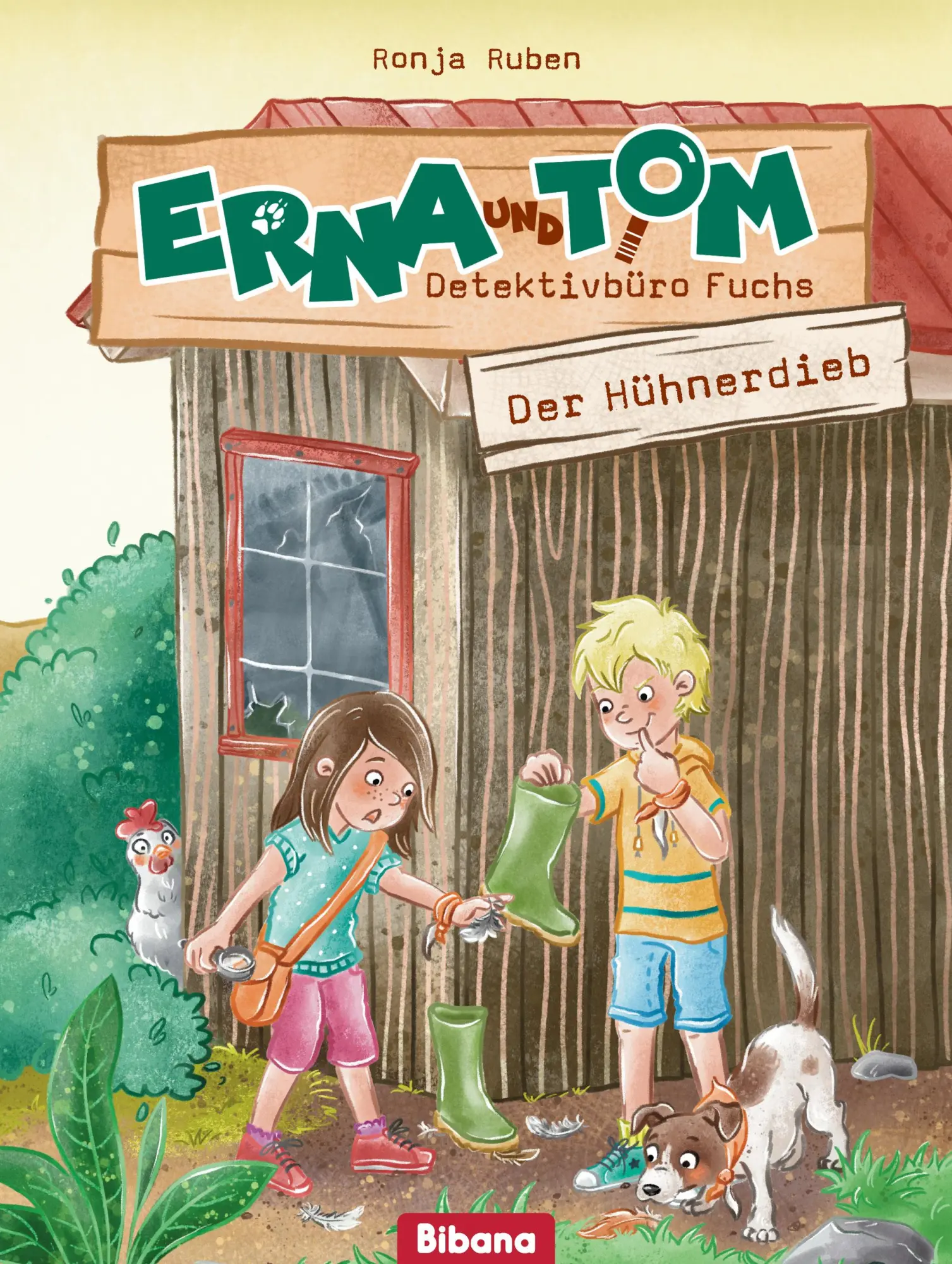 Cover: 9783988300317 | Erna und Tom - Detektivbüro Fuchs. Der Hühnerdieb | Ronja Ruben | Buch