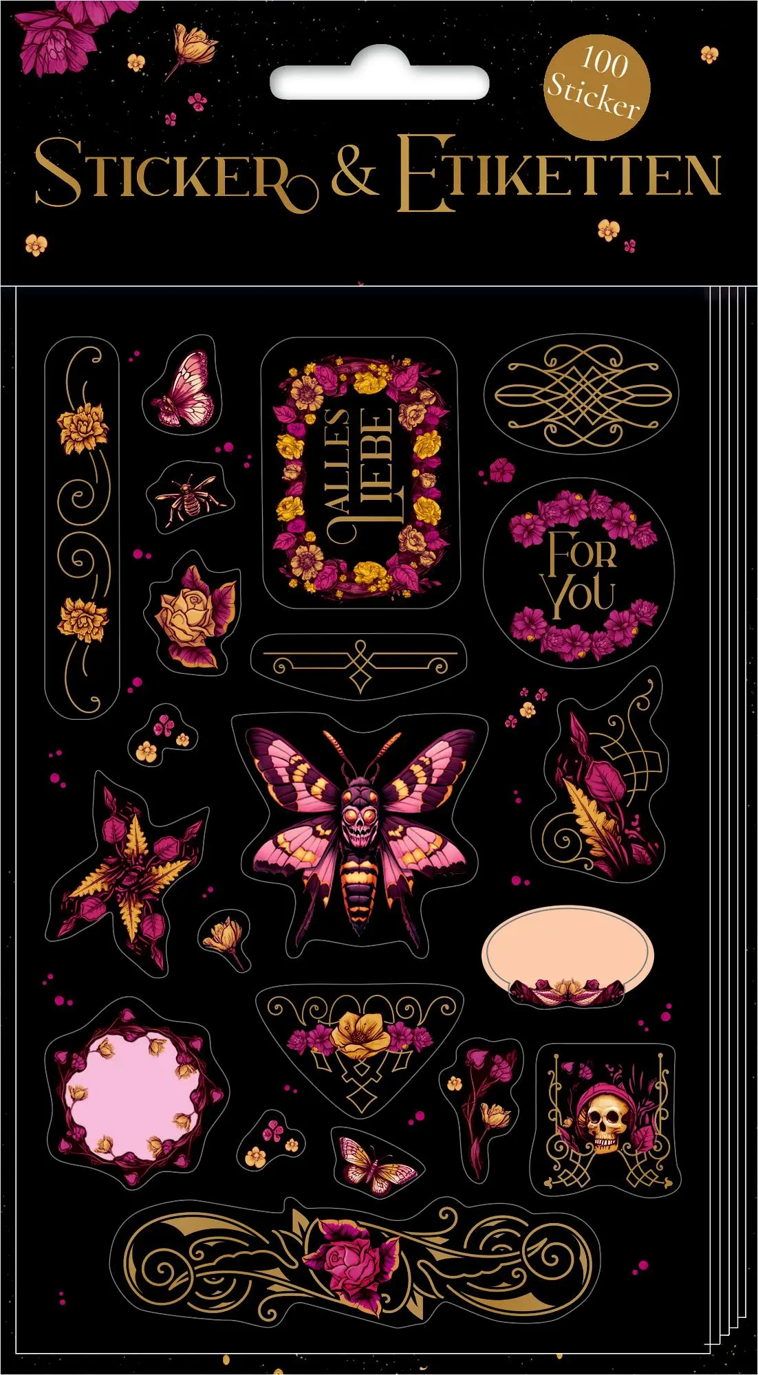 Cover: 4050003970417 | Stickerbogen mit 100 Stickern | Passion for Pages | Frauke Schneider