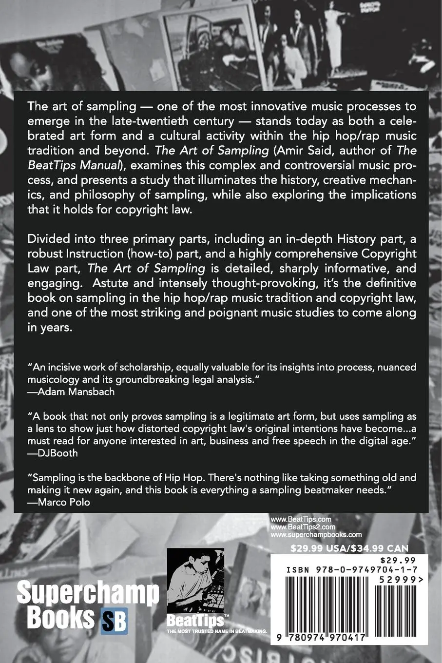 Rückseite: 9780974970417 | The Art of Sampling | Amir Said | Taschenbuch | Englisch | 2015