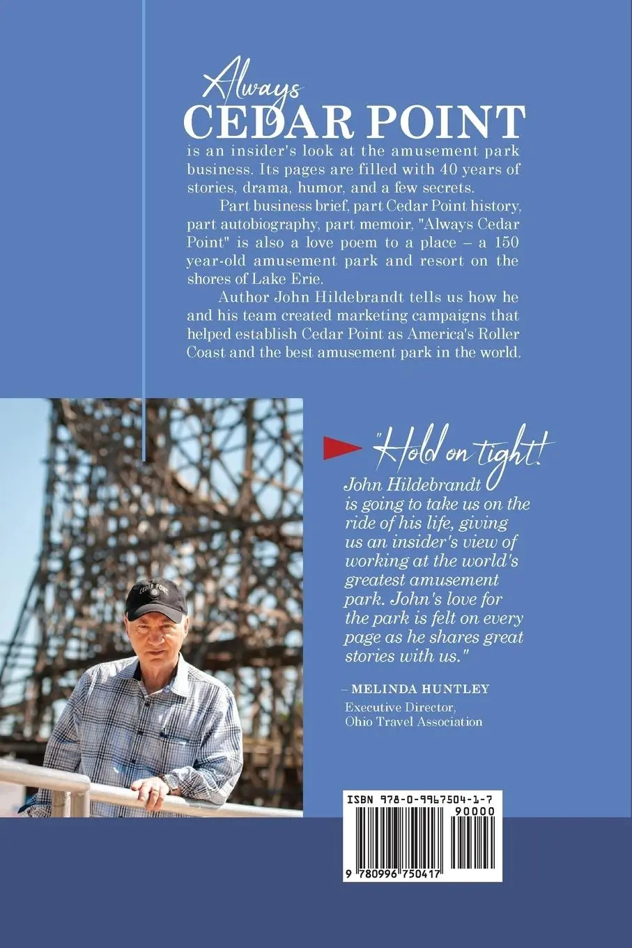 Rückseite: 9780996750417 | Always Cedar Point | A Memoir of the Midway | H. John Hildebrandt