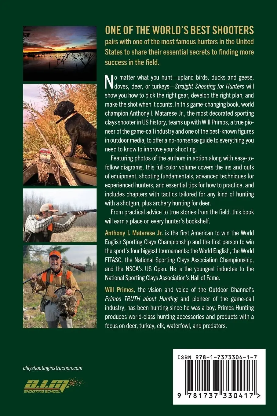 Rückseite: 9781737330417 | Straight Shooting for Hunters | Anthony I. Matarese (u. a.) | Buch