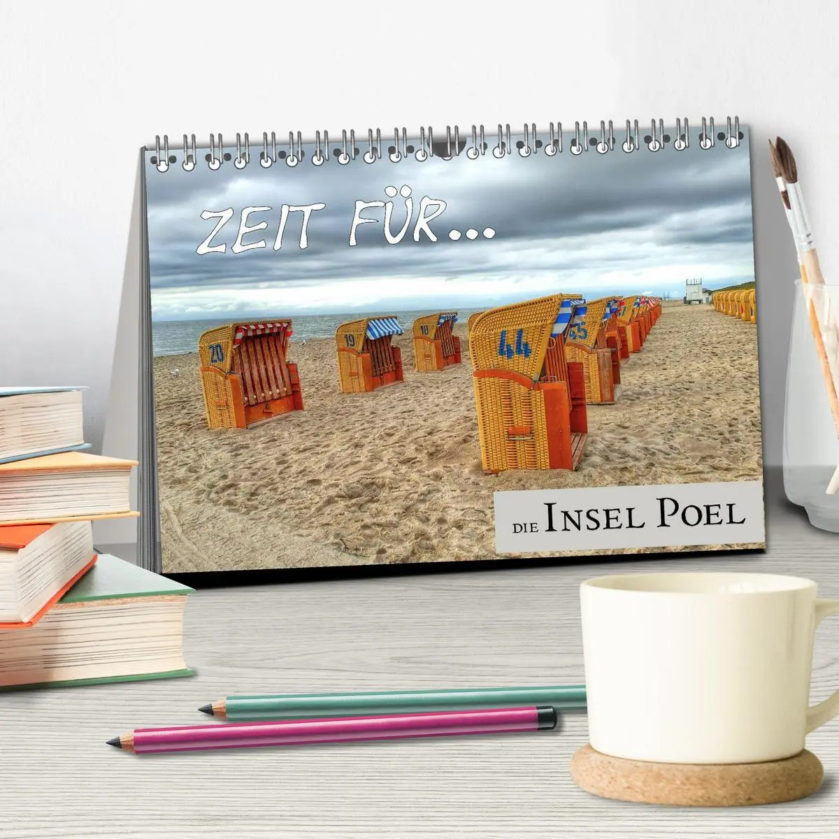 Bild: 9783457960417 | Zeit für... die Insel Poel (Tischkalender 2026 DIN A5 quer),...