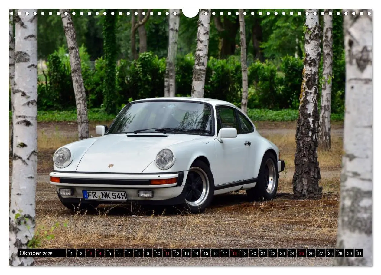Bild: 9783516050417 | Porsche 911 SC pure Ästhetik (Wandkalender 2026 DIN A3 quer),...
