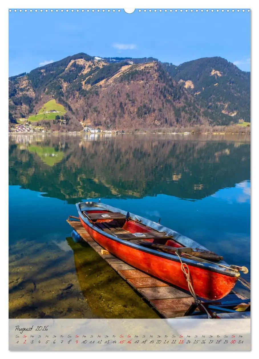 Bild: 9783516290417 | Rund um Zell am See (hochwertiger Premium Wandkalender 2026 DIN A2...
