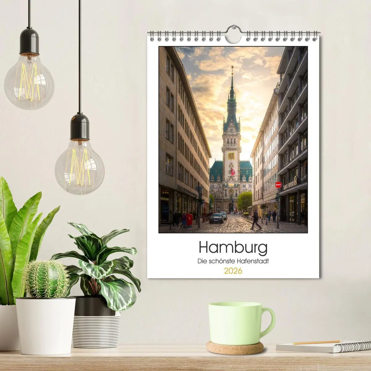 Bild: 9783516360417 | Hamburg - Die schönste Hafenstadt (Wandkalender 2026 DIN A4 hoch),...