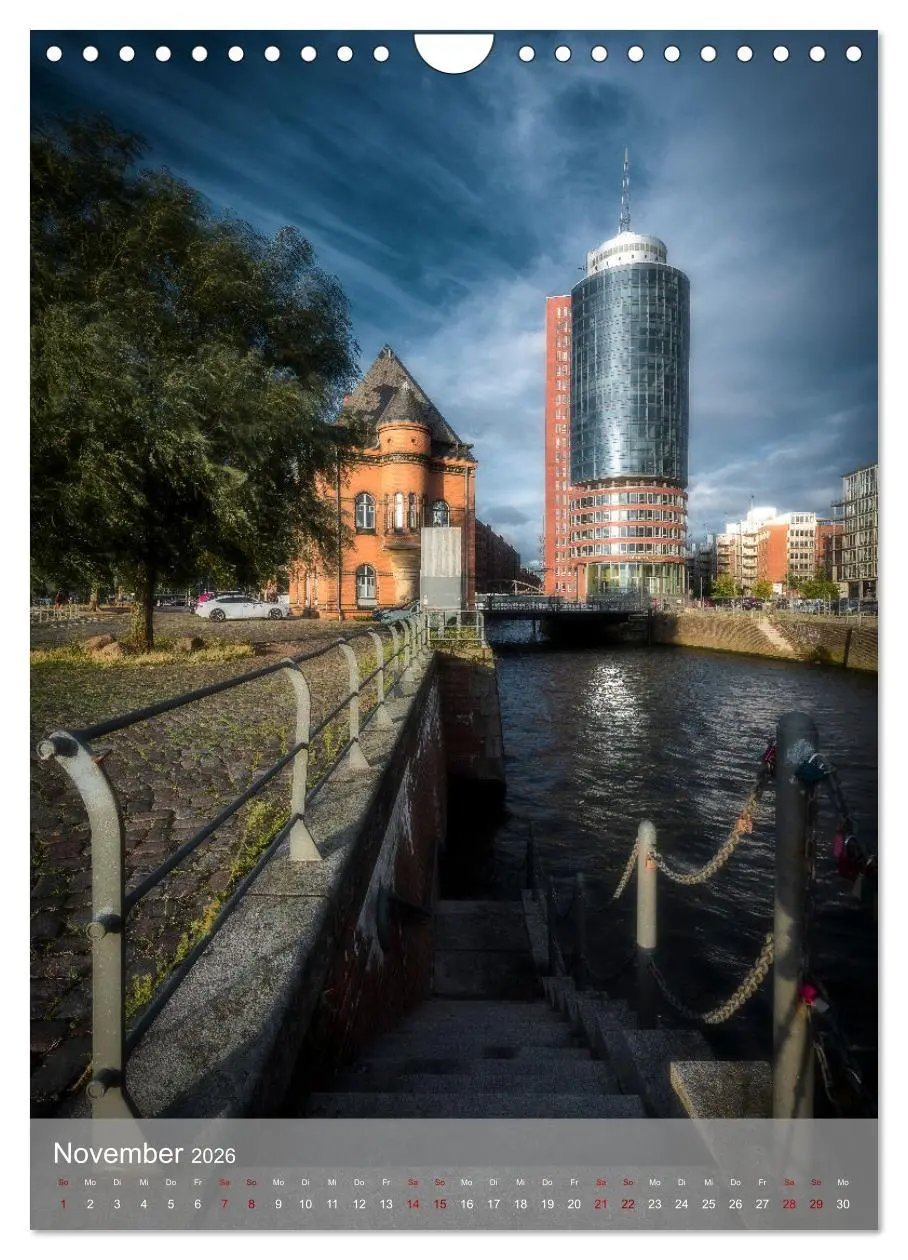 Bild: 9783516360417 | Hamburg - Die schönste Hafenstadt (Wandkalender 2026 DIN A4 hoch),...