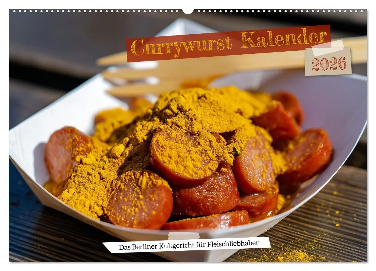 Cover: 9783516670417 | Currywurst Kalender - Das Berliner Kultgericht für Fleischliebhaber...