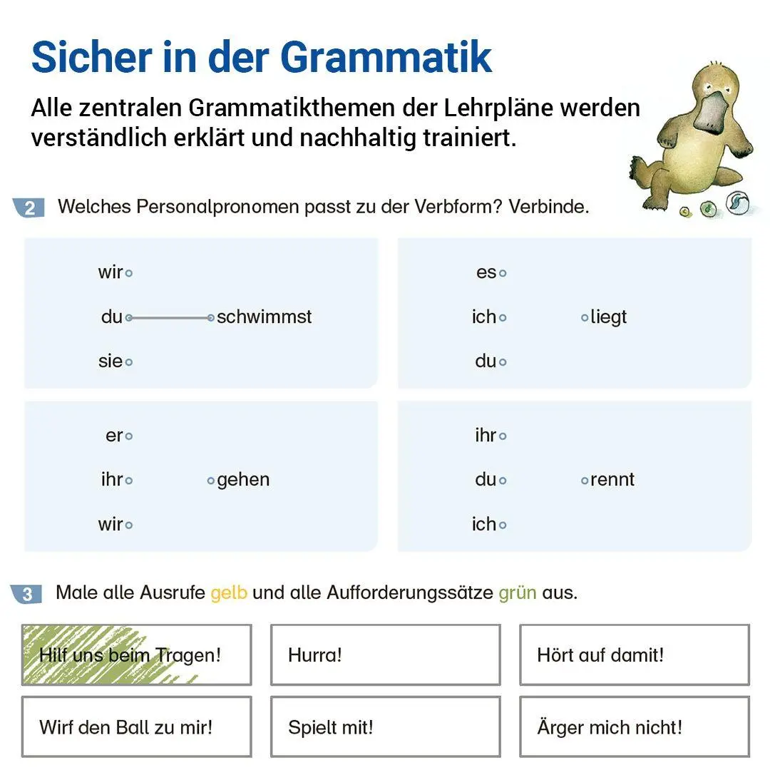 Bild: 9783619320417 | Grammatik mit Rico Schnabel, Klasse 3 | Stefanie Drecktrah (u. a.)