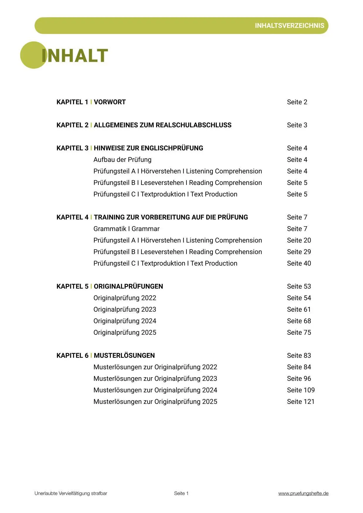 Bild: 9783692040417 | Prüfungsheft &amp; Training - 2026 Englisch Realschule - Thüringen -...