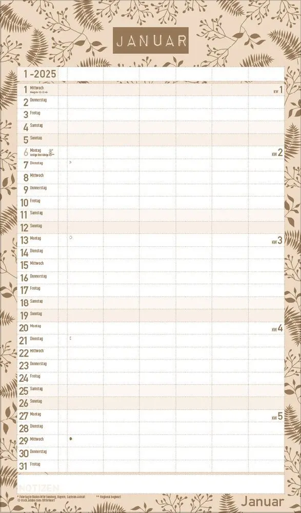 Bild: 9783731880417 | Premium Familienplaner Pläne schmieden 2025 | Korsch Verlag | Kalender