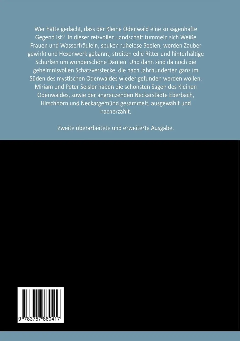 Rückseite: 9783757860417 | Zauber, Spuk und Wasserfräulein | Miriam Und Peter Seisler | Buch