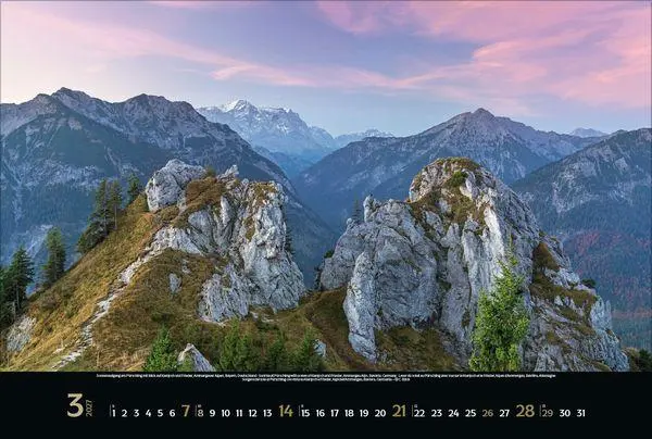 Bild: 9783819300417 | Faszination Alpen 2027 | Verlag Korsch | Kalender | 14 S. | Deutsch