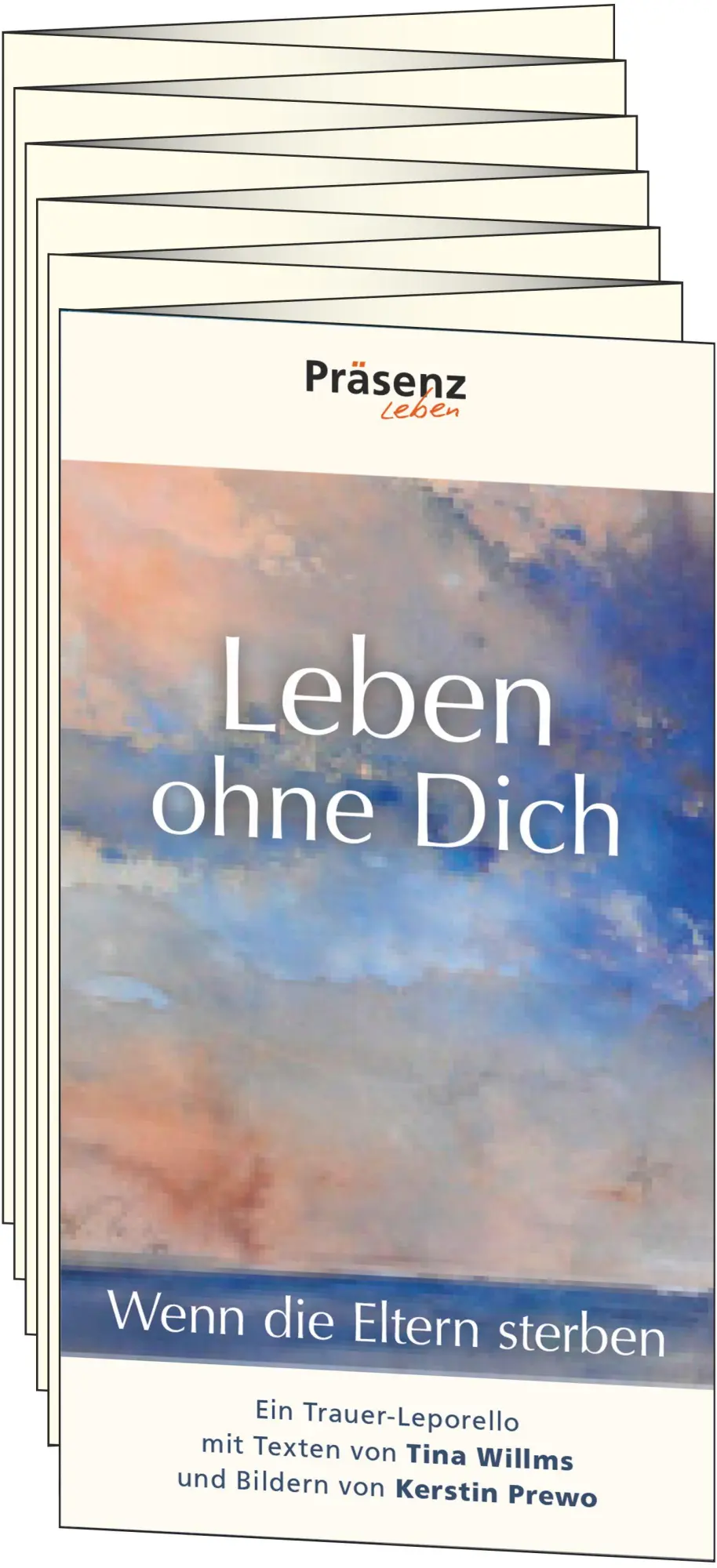 Cover: 9783985490417 | Leben ohne Dich | Leporello mit Bildern von Kerstin Prewo | Willms