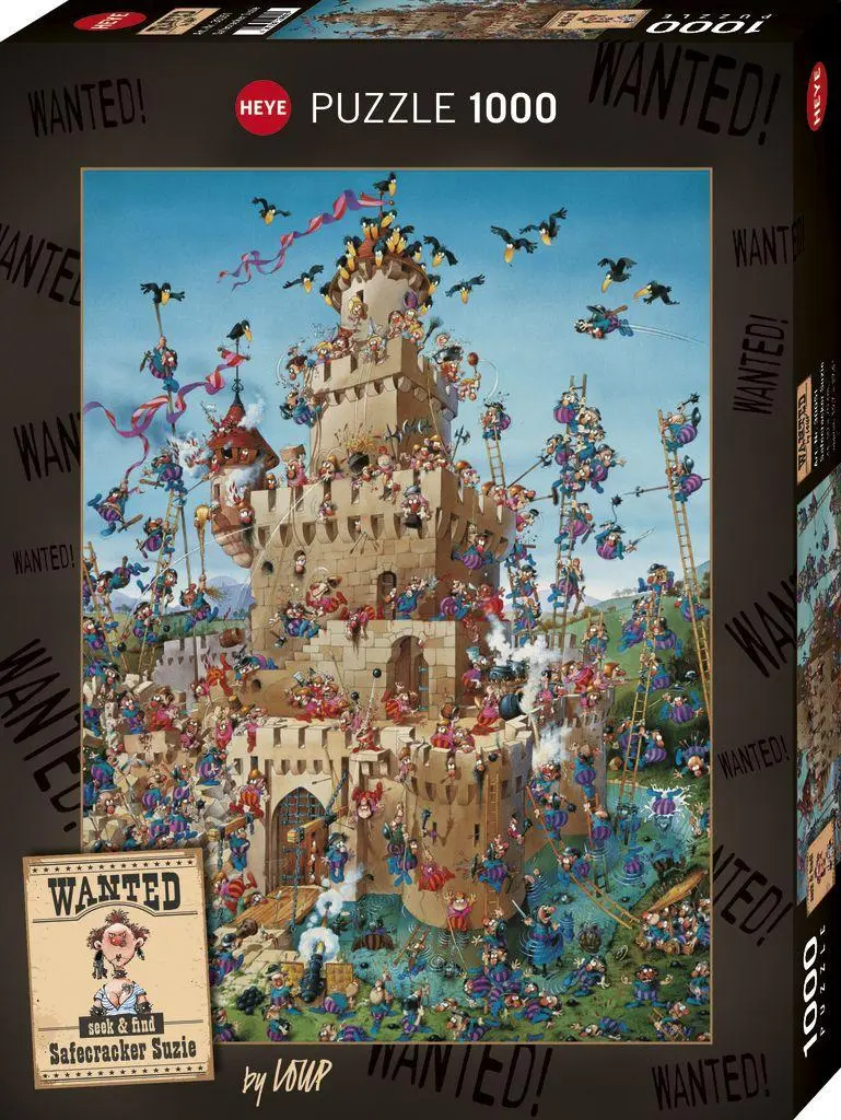 Cover: 4001689300517 | Safecracker Suzie | 1000 Teile | Puzzle | Cartoon Puzzlereihe Heye