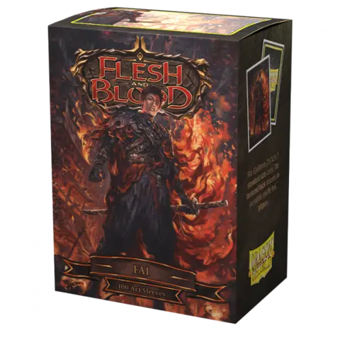 Cover: 5706569160517 | DS100 Matte Art – Fai - Flesh and Blood | Dragon Shield!