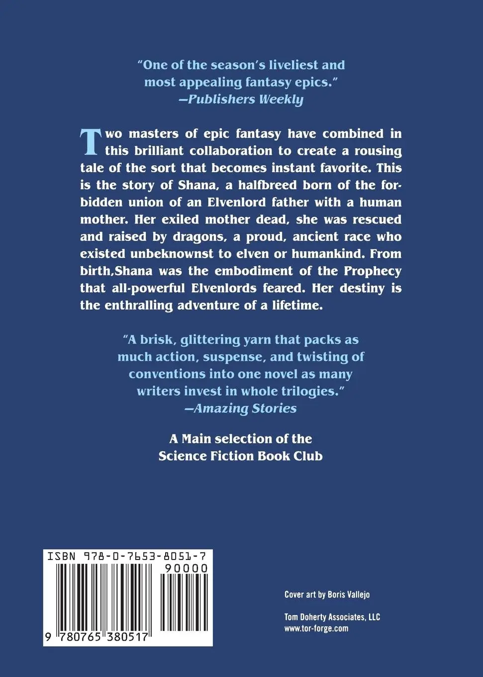 Rückseite: 9780765380517 | The Elvenbane | Andre Norton | Taschenbuch | Englisch | 1993