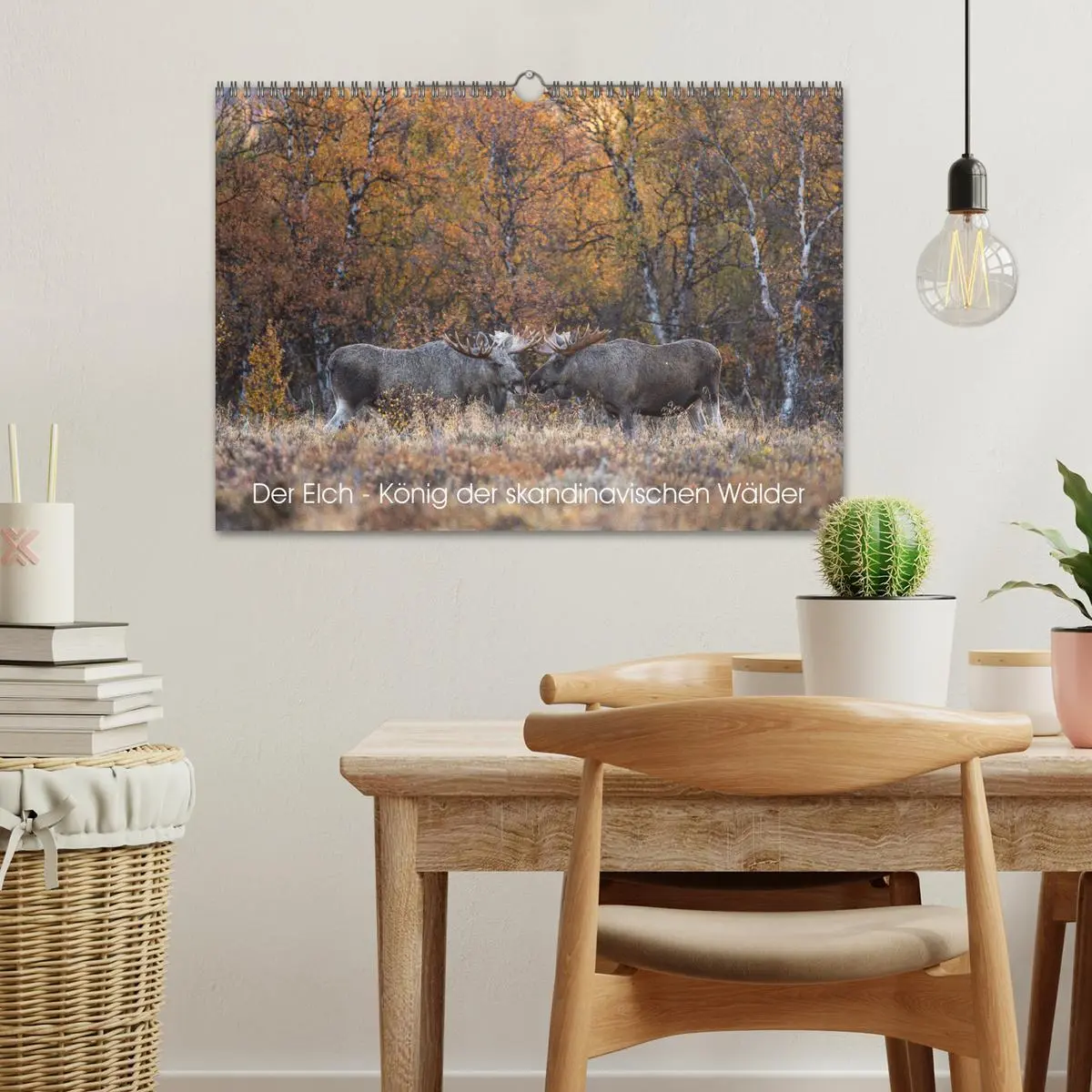 Bild: 9783457570517 | Der Elch - König der skandinavischen Wälder (Wandkalender 2026 DIN...
