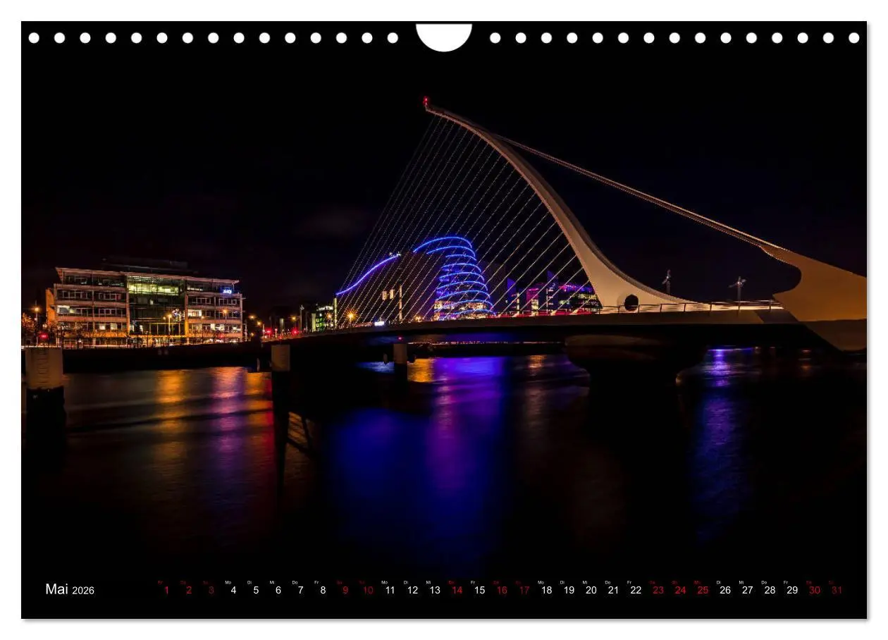 Bild: 9783457880517 | Dublin (Wandkalender 2026 DIN A4 quer), CALVENDO Monatskalender | 2026