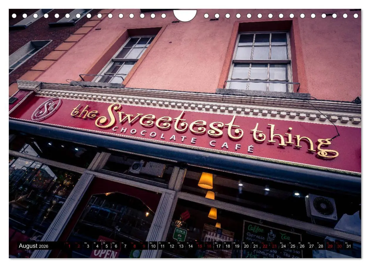 Bild: 9783457880517 | Dublin (Wandkalender 2026 DIN A4 quer), CALVENDO Monatskalender | 2026