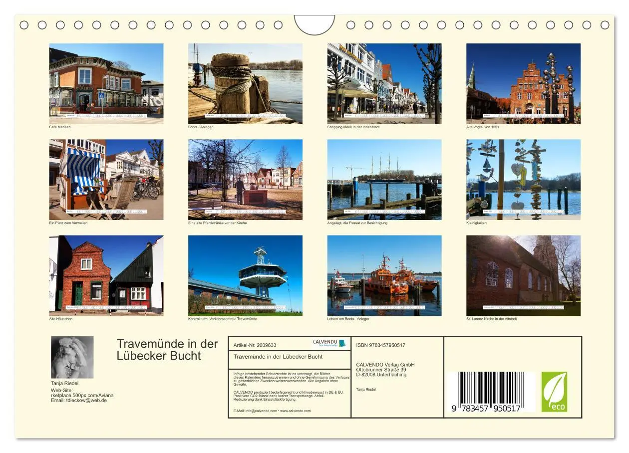Bild: 9783457950517 | Travemünde in der Lübecker Bucht (Wandkalender 2026 DIN A4 quer),...