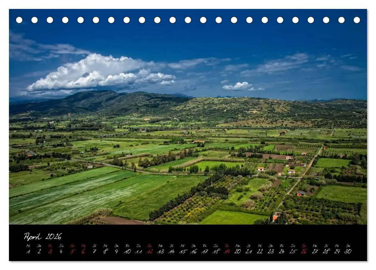 Bild: 9783516110517 | Blaues Sardinien (Tischkalender 2026 DIN A5 quer), CALVENDO...