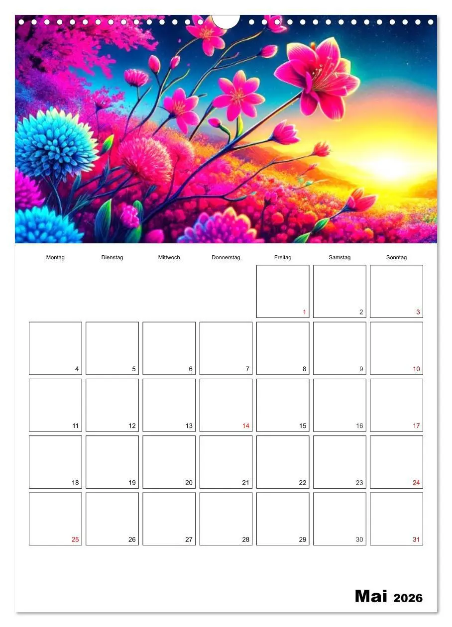 Bild: 9783516280517 | Neonlicht Familienplaner (Wandkalender 2026 DIN A3 hoch), CALVENDO...