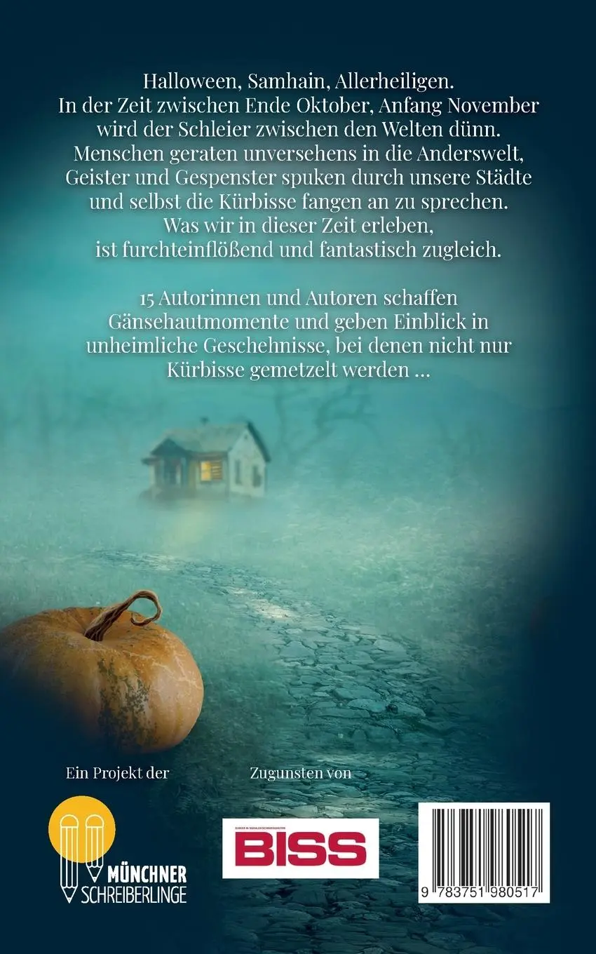 Rückseite: 9783751980517 | Kürbisgemetzel | Roxane Bicker (u. a.) | Taschenbuch | 236 S. | 2020