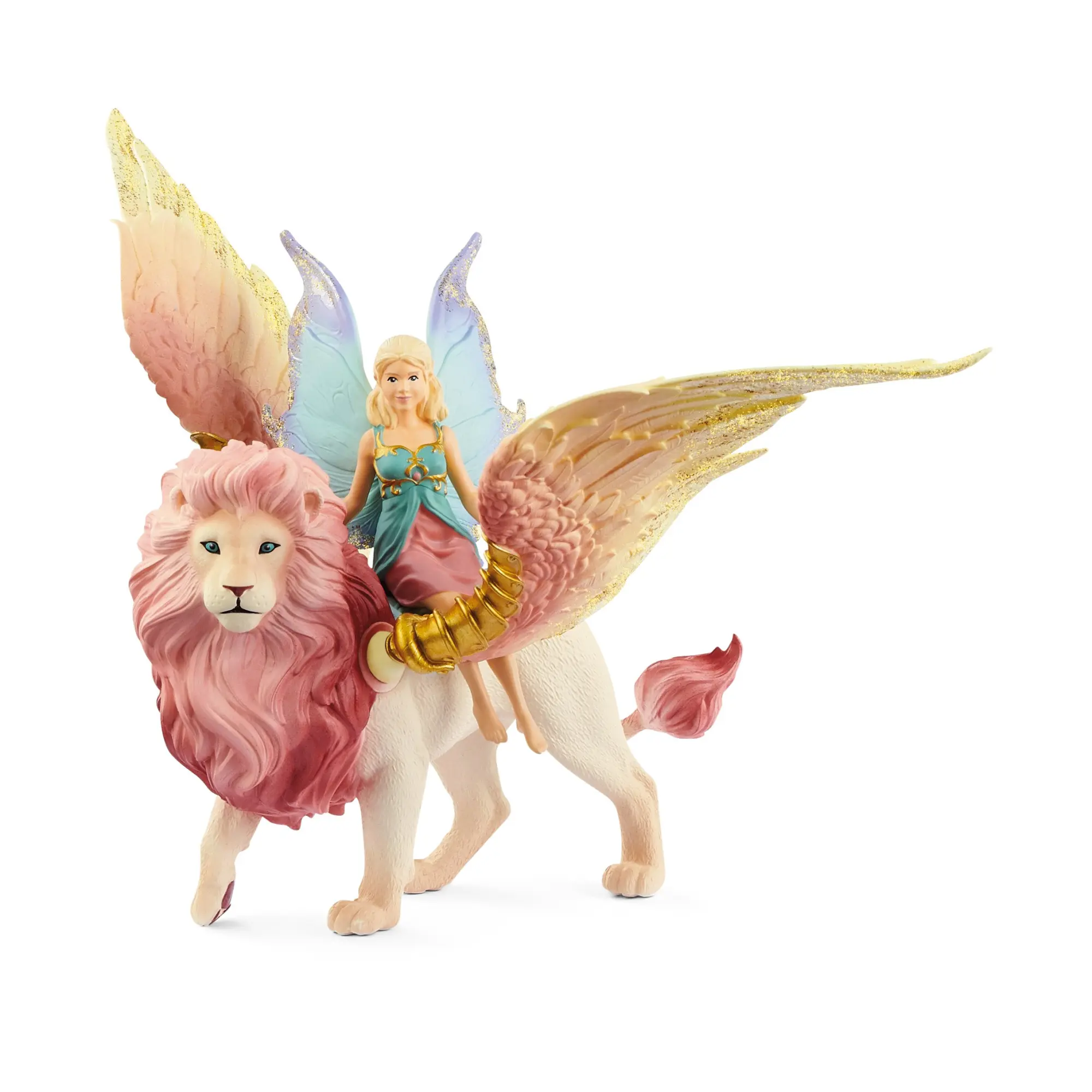 Cover: 4059433570617 | Schleich 70714 - Bayala, Elfe auf geflügeltem Löwe | 70714 | Deutsch