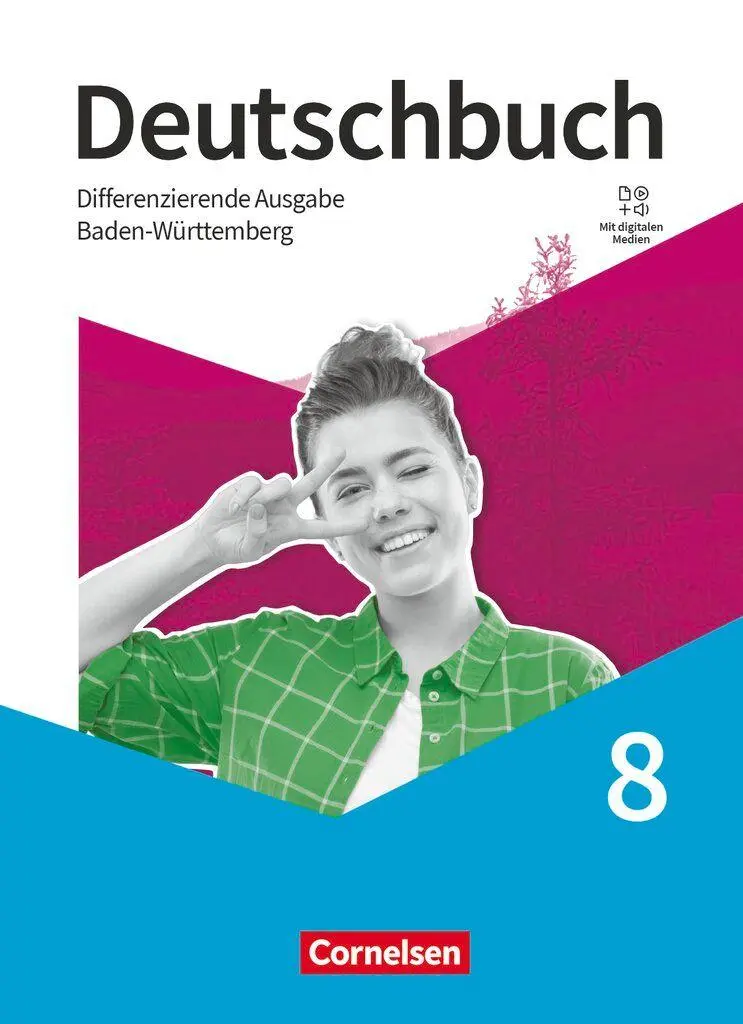 Cover: 9783060610617 | Deutschbuch 8. Schuljahr - Sprach- und Lesebuch - Differenzierende...
