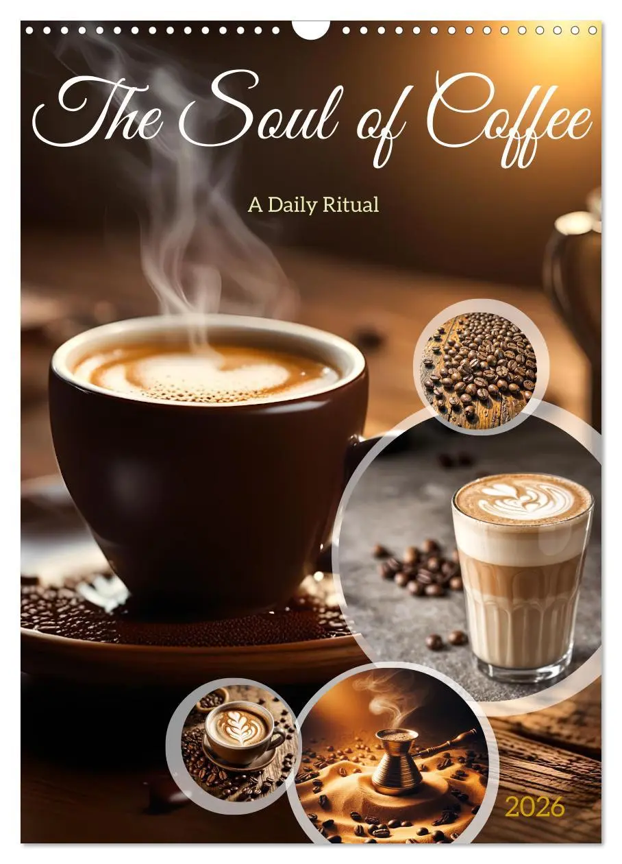 Cover: 9783457250617 | The Soul of Coffee - A Daily Ritual (Wall Calendar 2026 DIN A3...