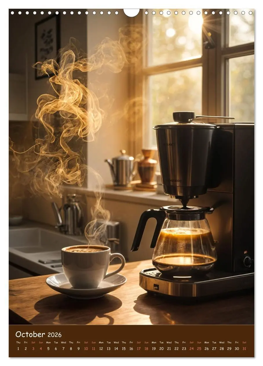 Bild: 9783457250617 | The Soul of Coffee - A Daily Ritual (Wall Calendar 2026 DIN A3...