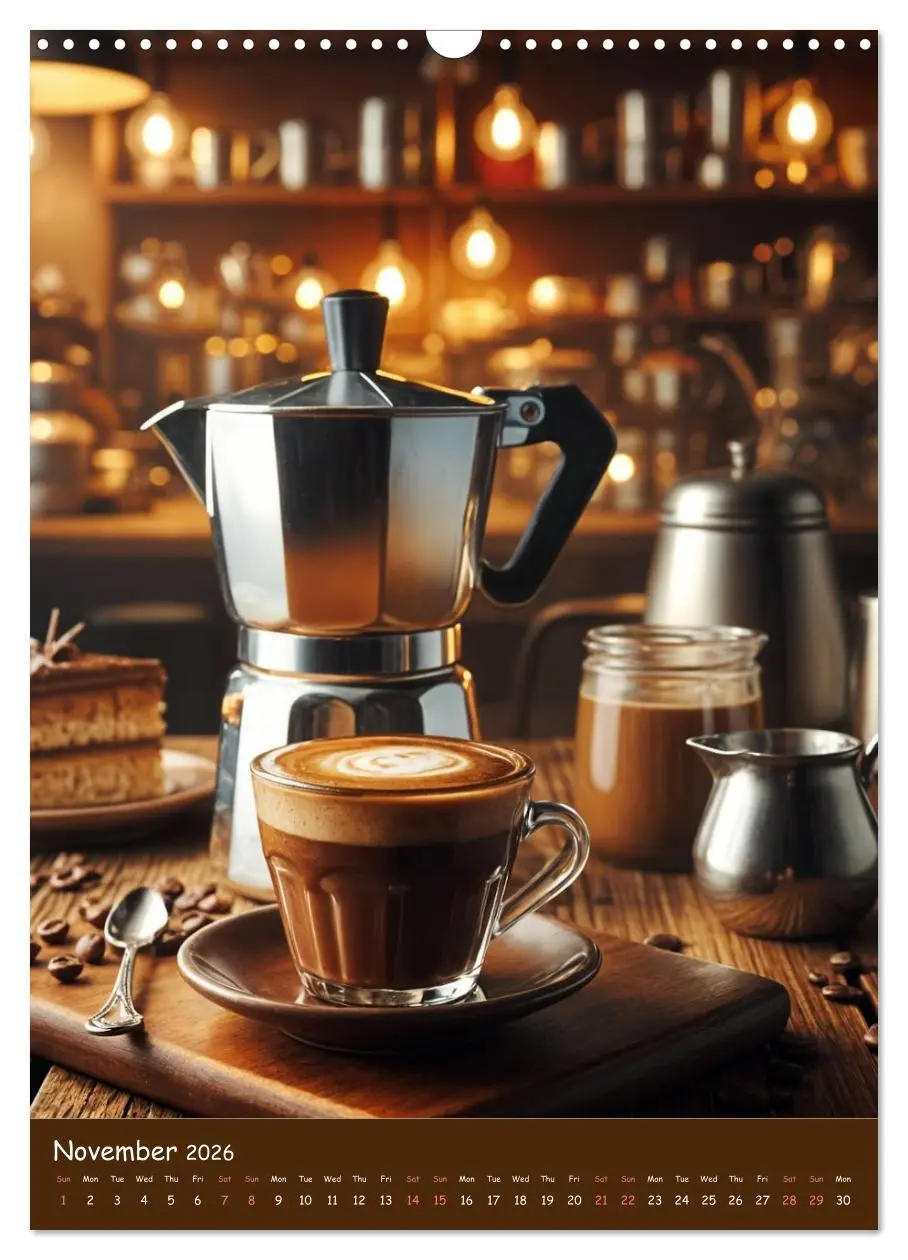 Bild: 9783457250617 | The Soul of Coffee - A Daily Ritual (Wall Calendar 2026 DIN A3...