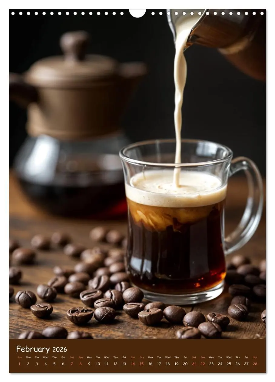 Bild: 9783457250617 | The Soul of Coffee - A Daily Ritual (Wall Calendar 2026 DIN A3...
