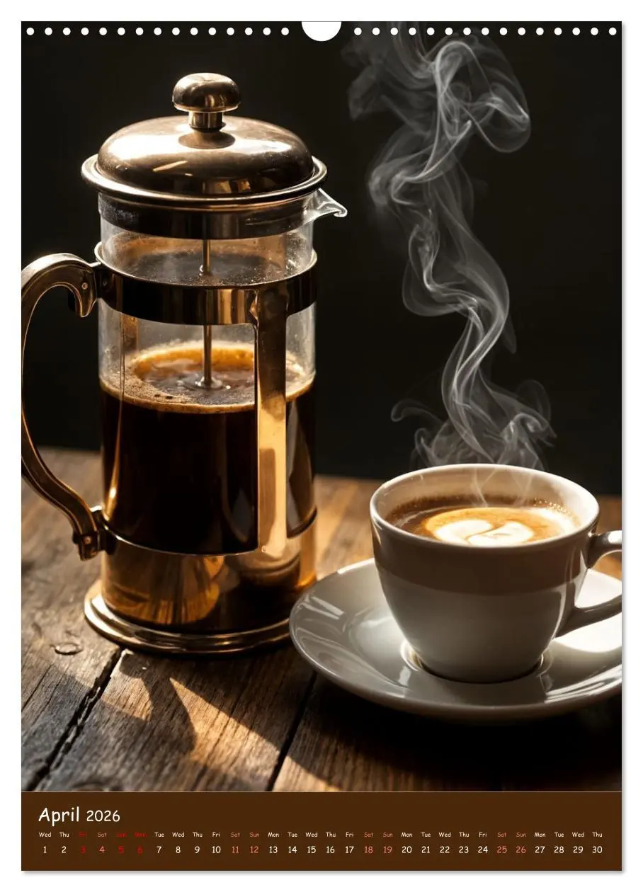Bild: 9783457250617 | The Soul of Coffee - A Daily Ritual (Wall Calendar 2026 DIN A3...
