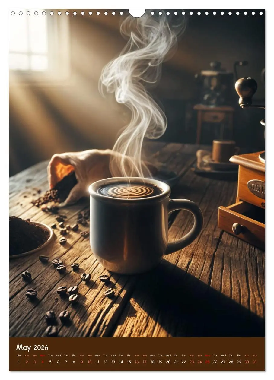 Bild: 9783457250617 | The Soul of Coffee - A Daily Ritual (Wall Calendar 2026 DIN A3...