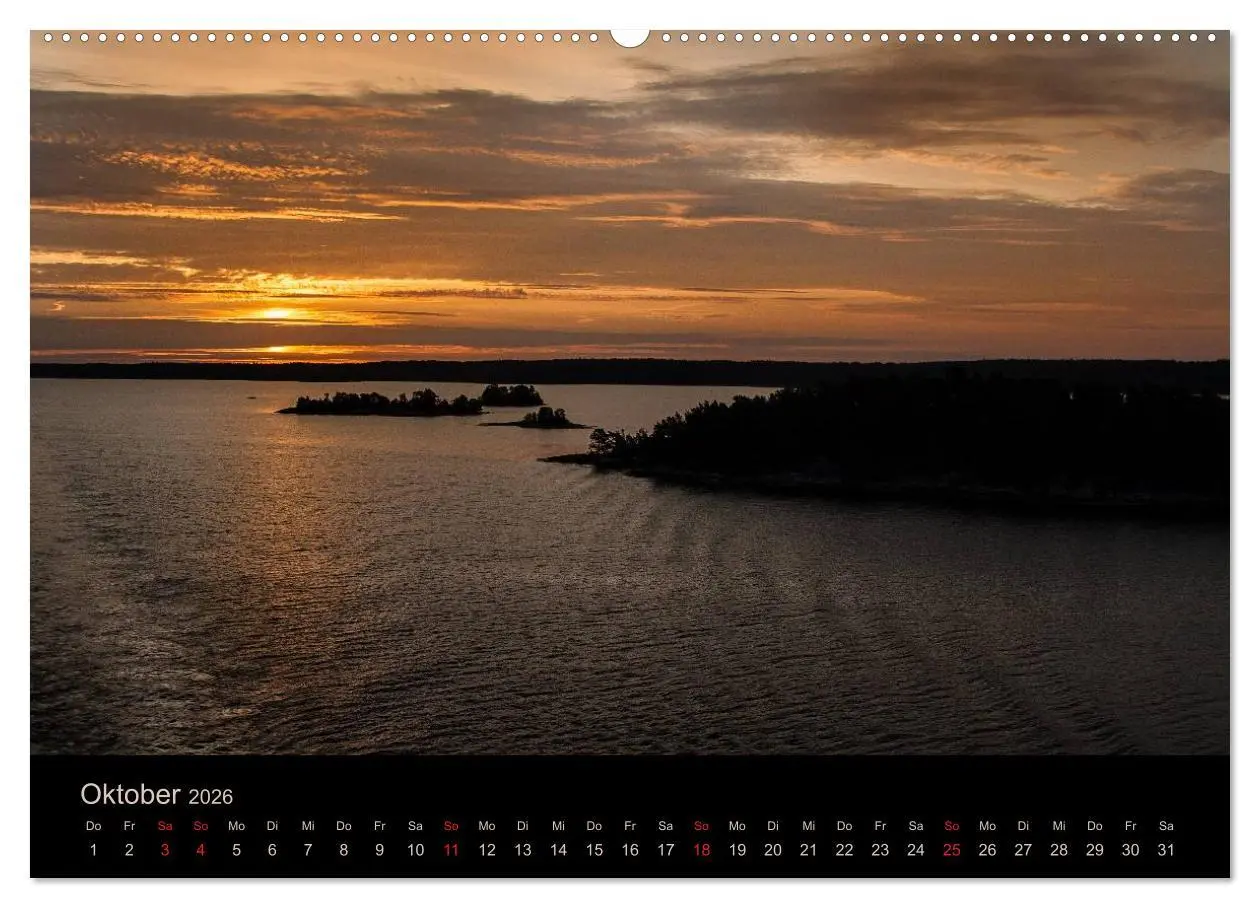 Bild: 9783516030617 | Schweden Schärengarten (Wandkalender 2026 DIN A2 quer), CALVENDO...