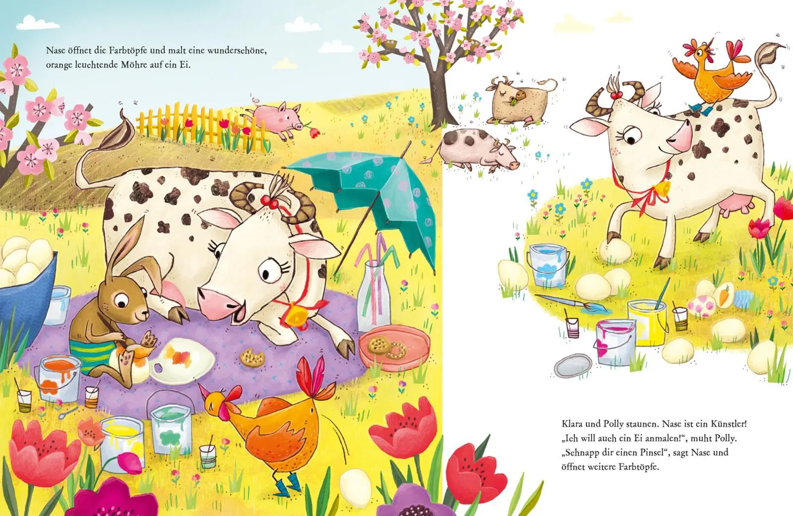 Bild: 9783551510617 | Hier kommt Polly Osterkuh! | Xóchil Schütz | Buch | 32 S. | Deutsch