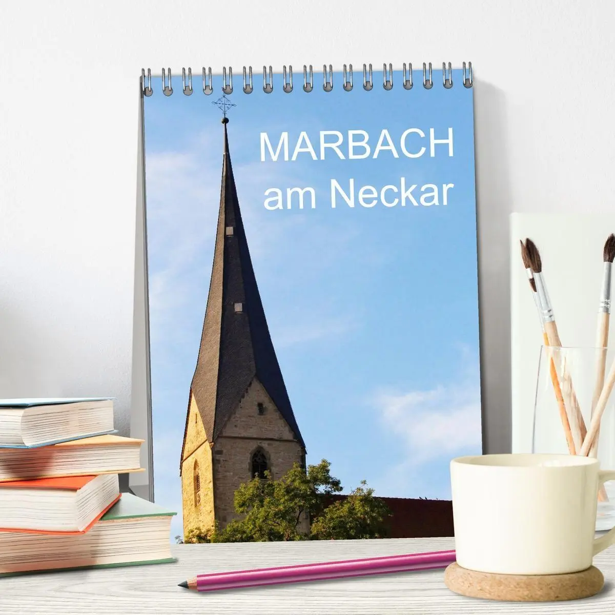 Bild: 9783569980617 | Marbach am Neckar (Tischkalender 2027 DIN A5 hoch), CALVENDO...